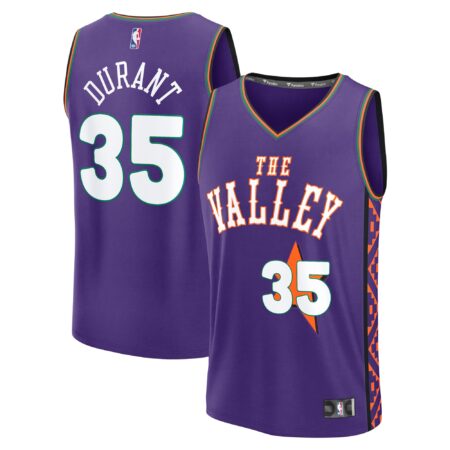Kevin Durant Phoenix Suns 2024/25 Fast Break Player Jersey - City Edition - Purple