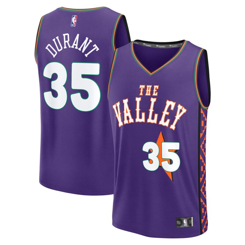 Kevin Durant Phoenix Suns 2024/25 Fast Break Player Jersey - City Edition - Purple
