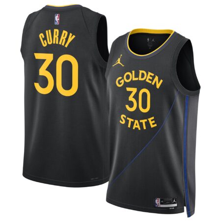 Stephen Curry Golden State Warriors Brand Unisex 2024/25 Swingman Jersey - Statement Edition - Black