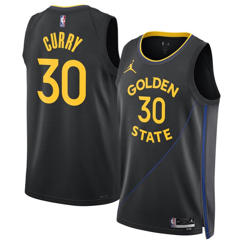 Stephen Curry Golden State Warriors Brand Unisex 2024/25 Swingman Jersey - Statement Edition - Black