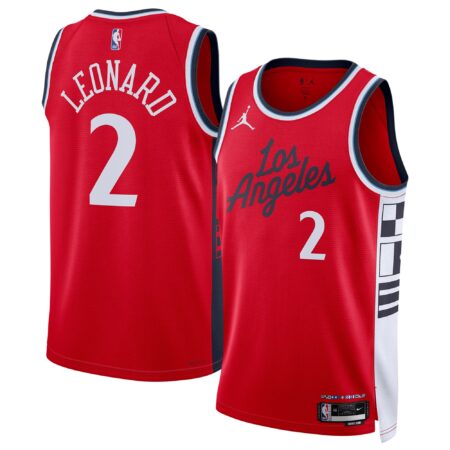 Kawhi Leonard LA Clippers Brand Unisex 2024/25 Swingman Jersey - Statement Edition - Red
