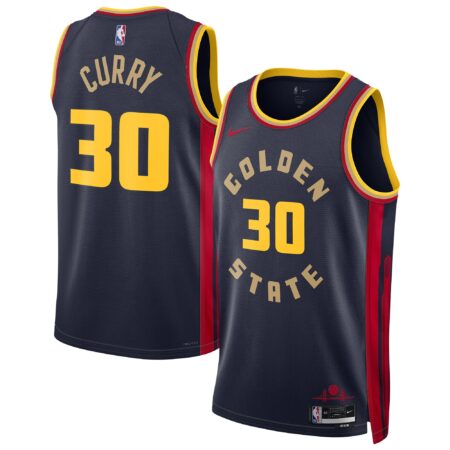 Stephen Curry Golden State Warriors Unisex 2024/25 Swingman Player Jersey - City Edition - Navy