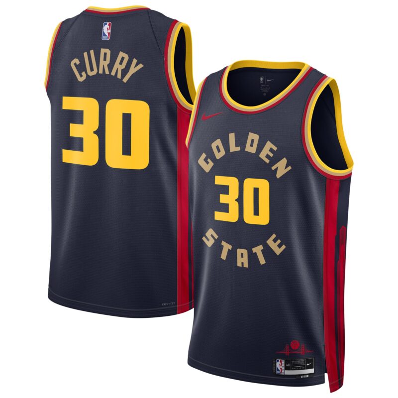 Stephen Curry Golden State Warriors Unisex 2024/25 Swingman Player Jersey - City Edition - Navy