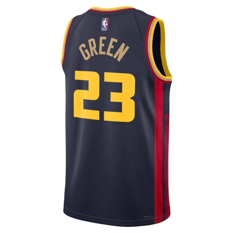 Draymond Green Golden State Warriors Unisex 2024/25 Swingman Player Jersey - City Edition - Navy - Image 3