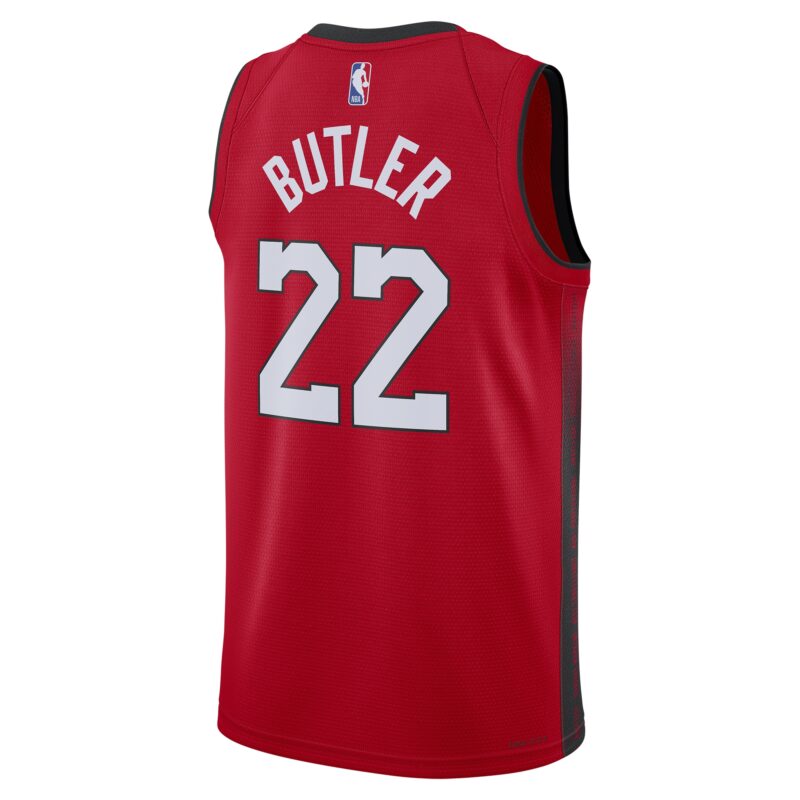 Jimmy Butler Miami Heat Unisex 2024/25 Swingman Player Jersey - City Edition - Red - Image 3