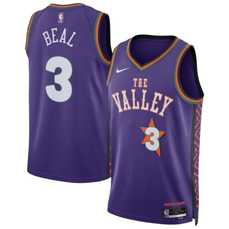 Bradley Beal Phoenix Suns Unisex 2024/25 Swingman Player Jersey - City Edition - Purple