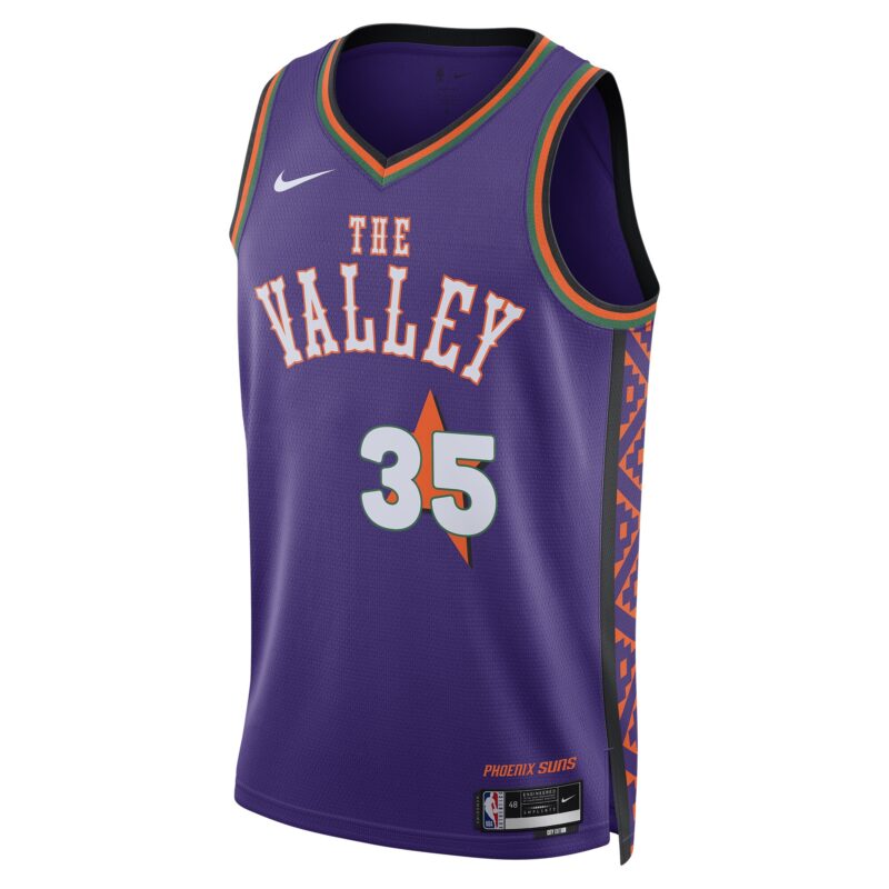 Kevin Durant Phoenix Suns Unisex 2024/25 Swingman Player Jersey - City Edition - Purple - Image 2