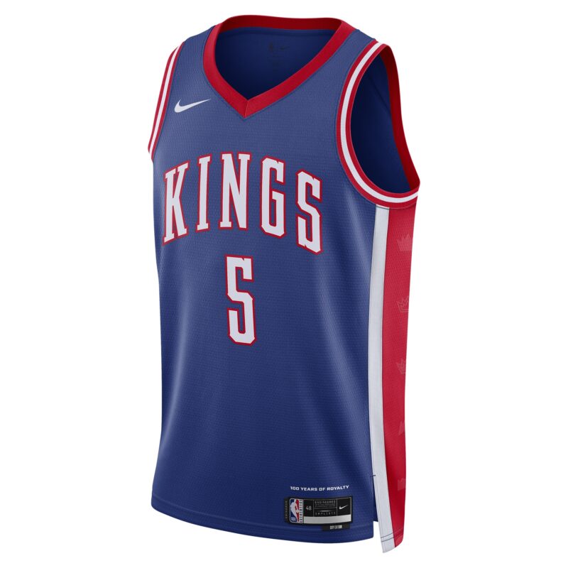 De'Aaron Fox Sacramento Kings Unisex 2024/25 Swingman Player Jersey - City Edition - Blue - Image 2