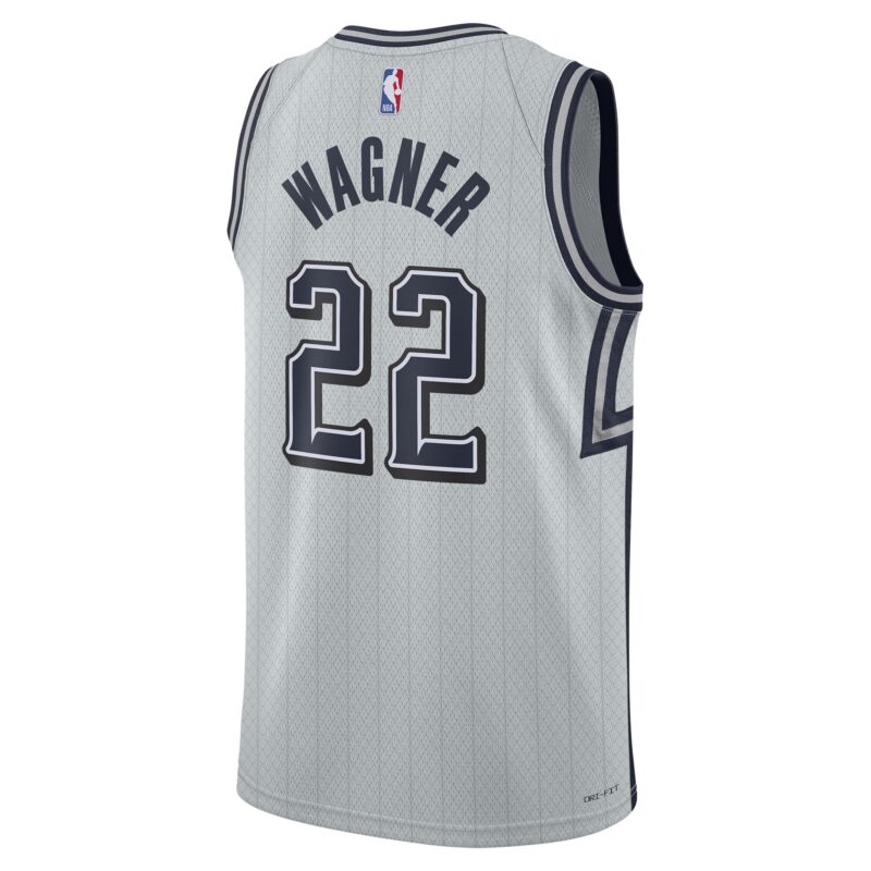 Franz Wagner Orlando Magic Unisex 2024/25 Swingman Player Jersey - City Edition - Silver - Image 3