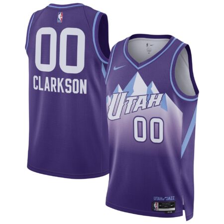 Clarkson Utah Jazz Unisex 2024/25 Swingman Player Jersey - City Edition - Purple