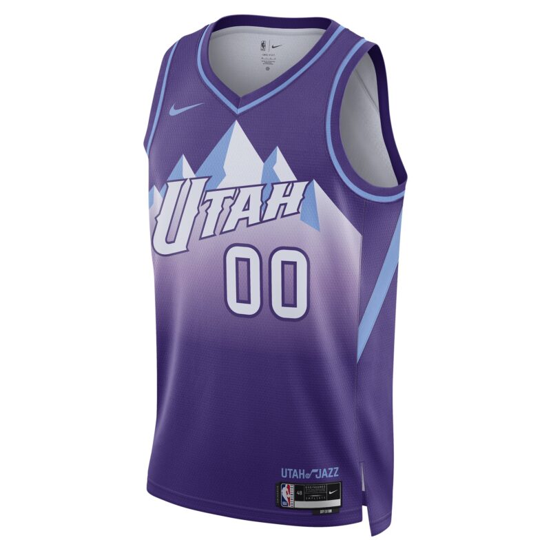 Clarkson Utah Jazz Unisex 2024/25 Swingman Player Jersey - City Edition - Purple - Image 2