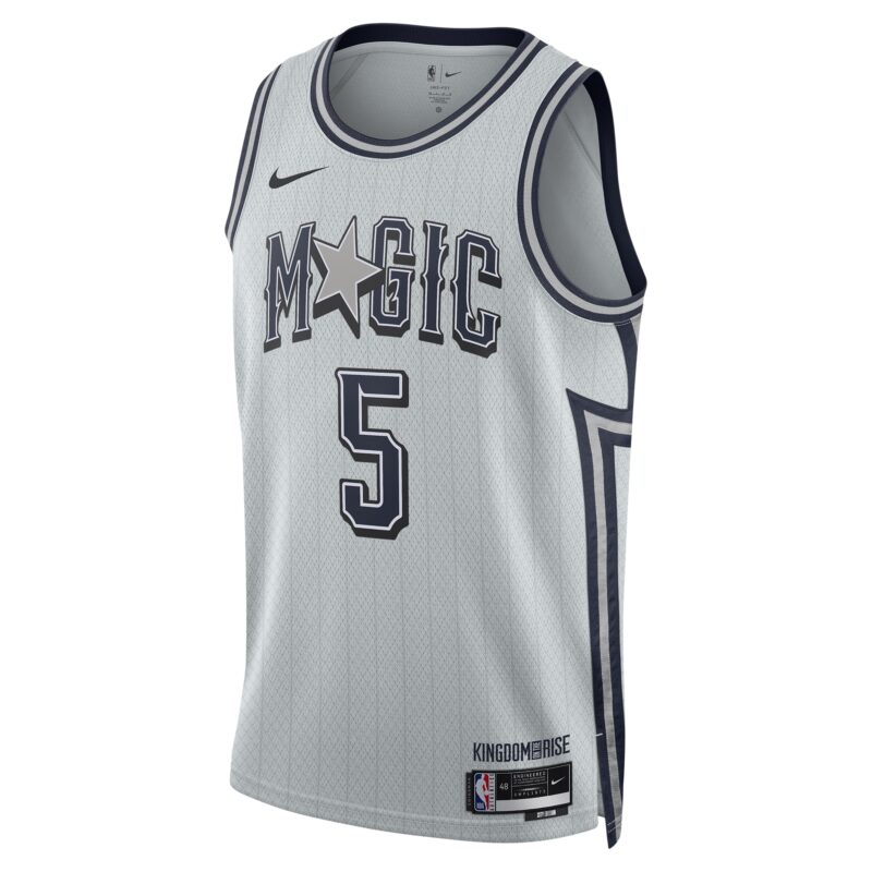Paolo Banchero Orlando Magic Unisex 2024/25 Swingman Player Jersey - City Edition - Silver - Image 2