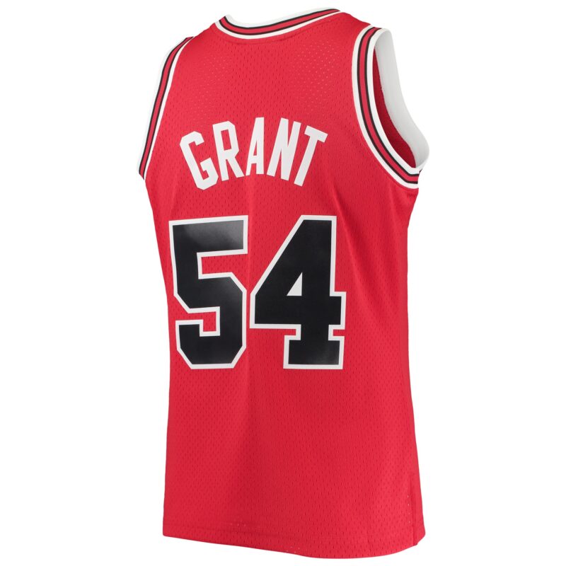 Horace Grant Chicago Bulls Mitchell & Ness 1990/91 Throwback Dark Swingman Jersey - Red - Image 3
