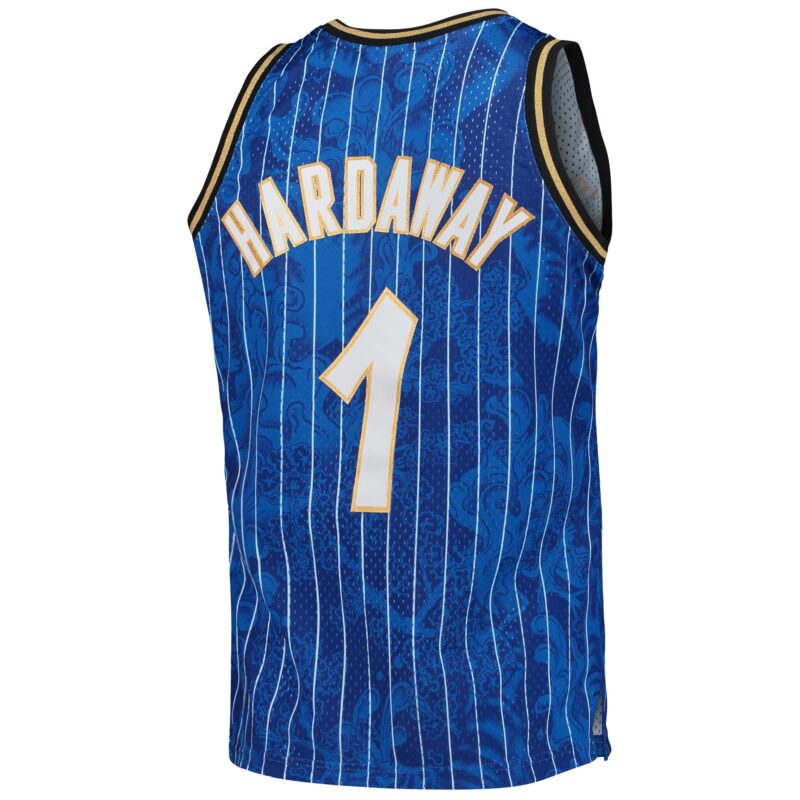 Penny Hardaway Orlando Magic Mitchell & Ness Hardwood Classics 1994/95 Lunar New Year Swingman Jersey - Blue - Image 3