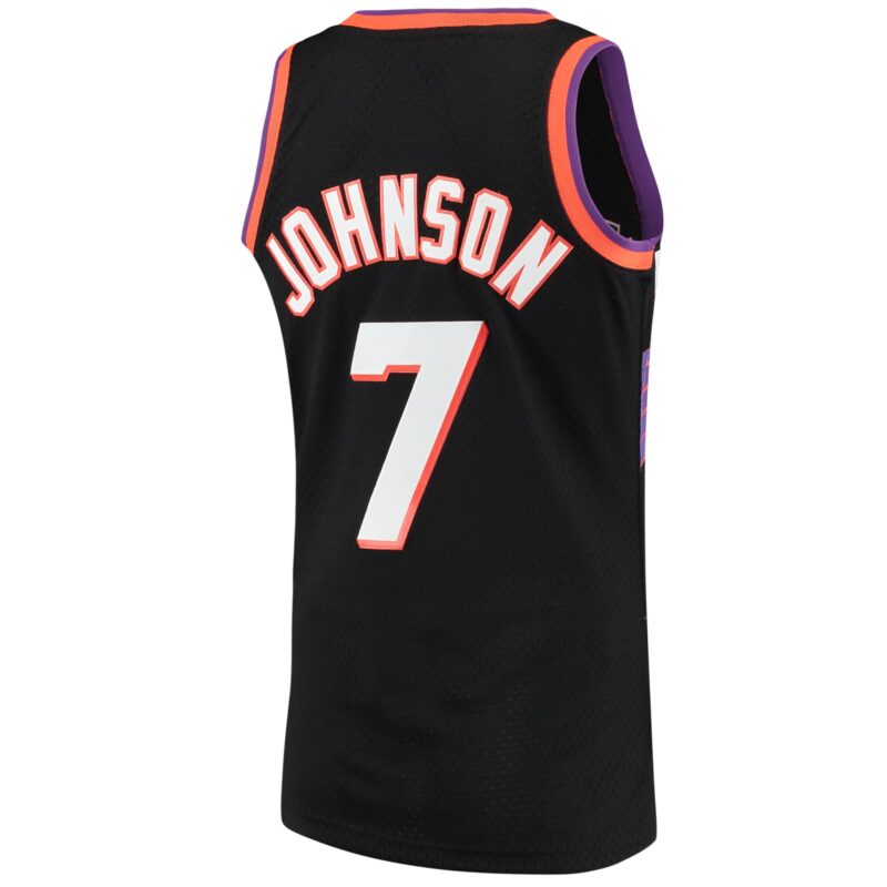 Kevin Johnson Phoenix Suns Mitchell & Ness 1996/97 Hardwood Classics Swingman Jersey - Black - Image 3