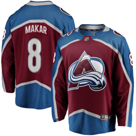 Cale Makar Colorado Avalanche Home Breakaway Player Jersey - Maroon