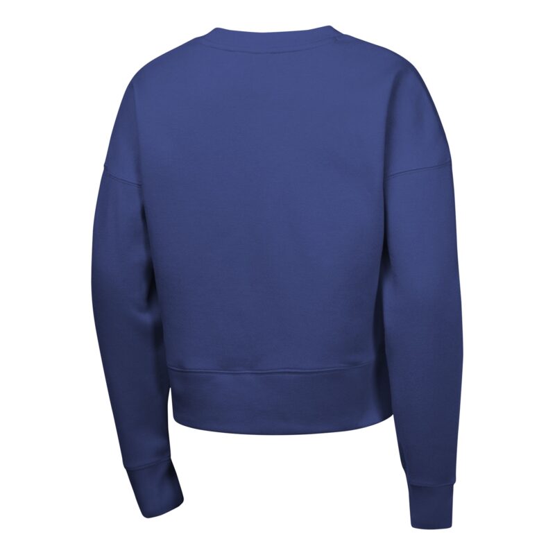 Chicago Cubs Girls Youth Fleece Sweatshirt - Royal - Image 3