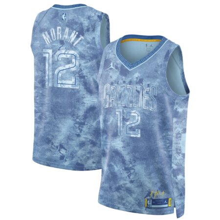 Ja Morant Memphis Grizzlies Brand Select Series Swingman Jersey - Light Blue