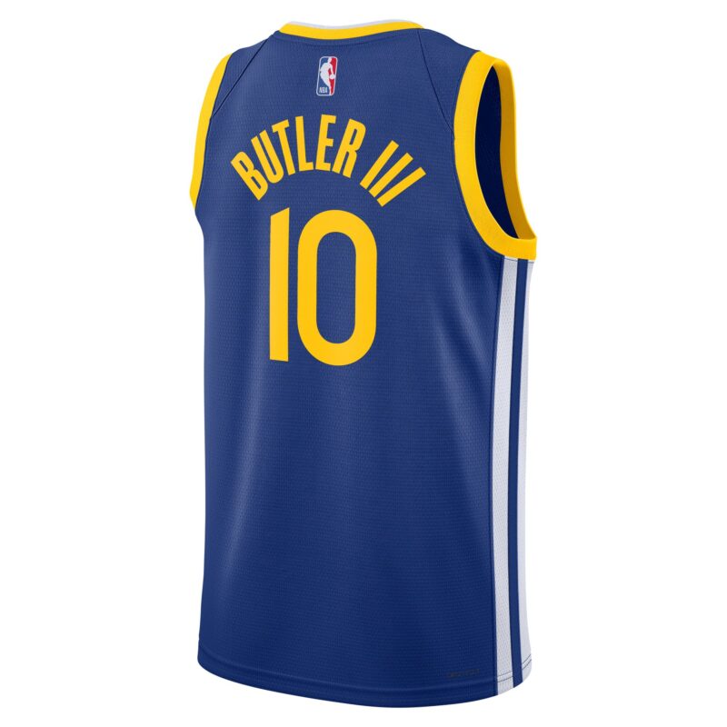 Jimmy Butler III Golden State Warriors Male Swingman Player Jersey - Icon Edition - Royal - Image 3