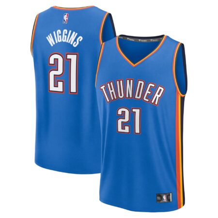 Aaron Wiggins Oklahoma City Thunder Fast Break Player Jersey - Icon Edition - Blue