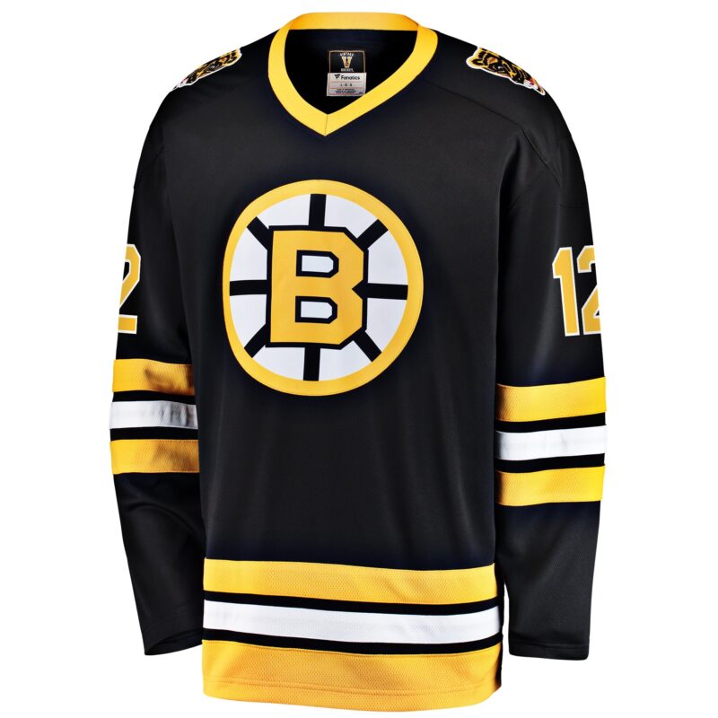 Adam Oates Boston Bruins Premier Breakaway Retired Player Jersey - Black - Image 2