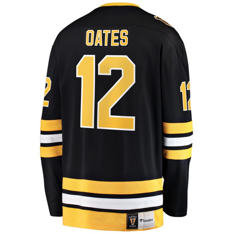 Adam Oates Boston Bruins Premier Breakaway Retired Player Jersey - Black - Image 3