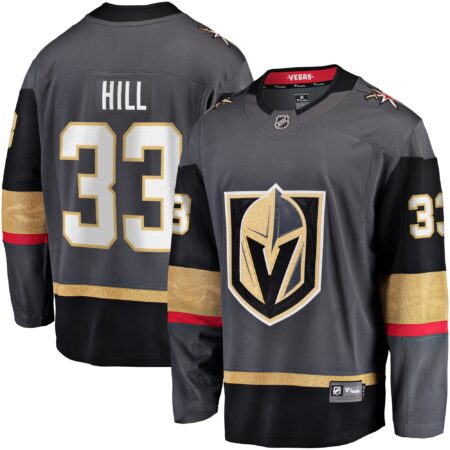 Adin Hill Vegas Golden Knights Alternate Breakaway Jersey - Gray