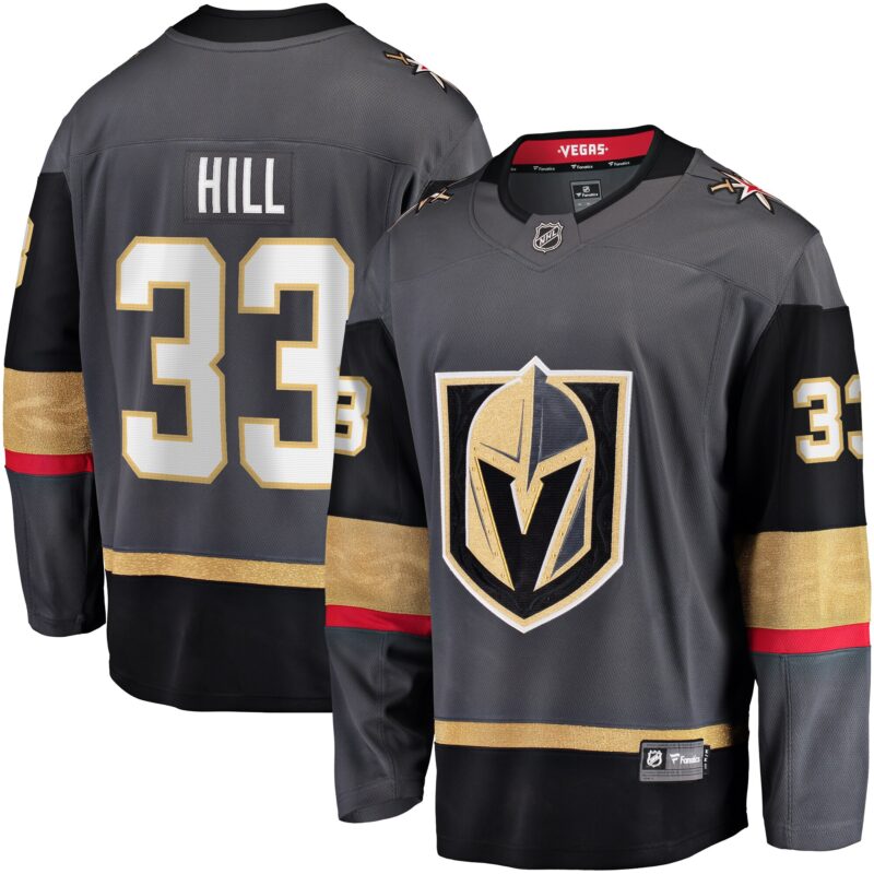 Adin Hill Vegas Golden Knights Alternate Breakaway Jersey - Gray