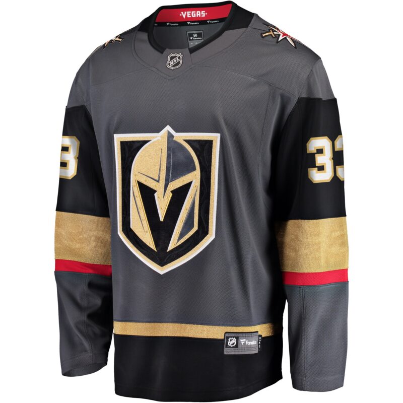 Adin Hill Vegas Golden Knights Alternate Breakaway Jersey - Gray - Image 2