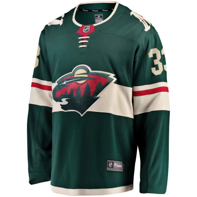 Alex Goligoski Minnesota Wild Home Breakaway Player Jersey - Green - Image 2