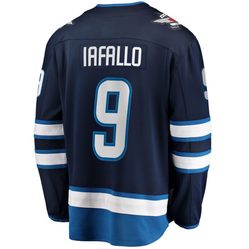 Alex Iafallo Winnipeg Jets Home Premier Breakaway Player Jersey - Navy - Image 3