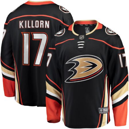 Alex Killorn Anaheim Ducks Home Breakaway Jersey - Black
