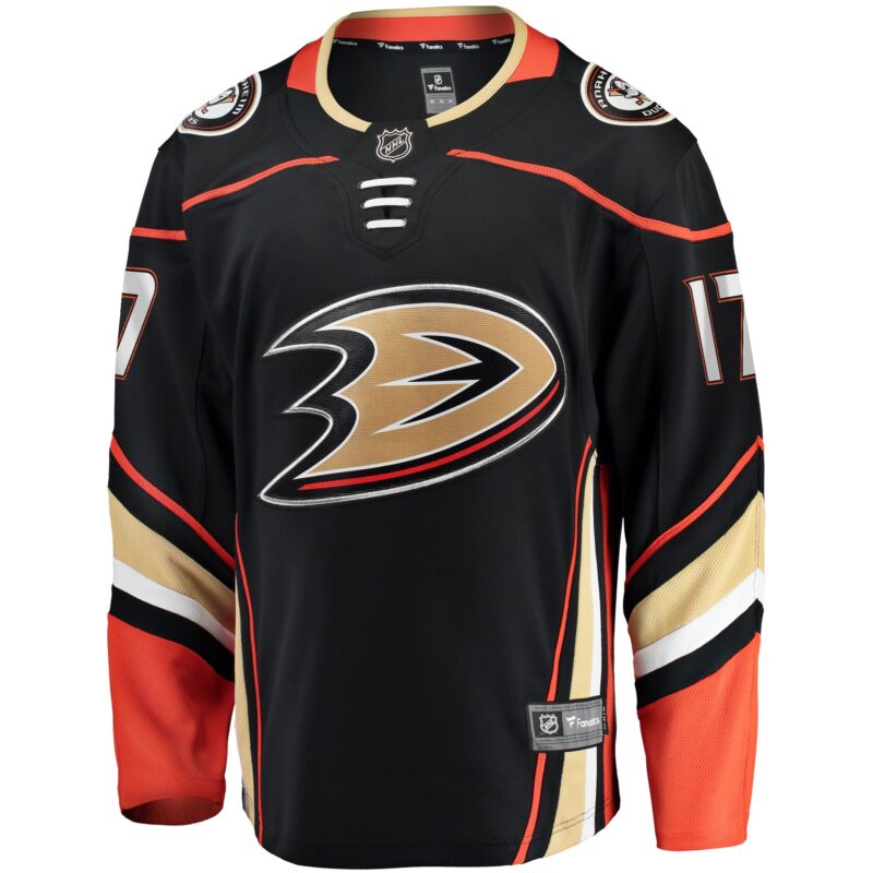 Alex Killorn Anaheim Ducks Home Breakaway Jersey - Black - Image 2