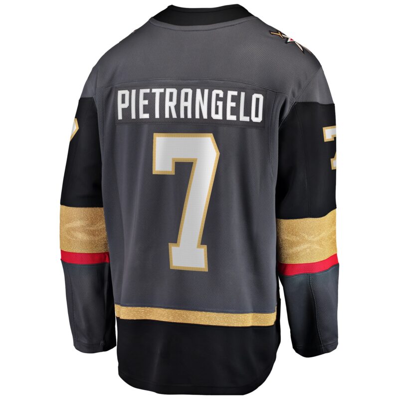 Alex Pietrangelo Vegas Golden Knights Breakaway Player Jersey - Black - Image 3
