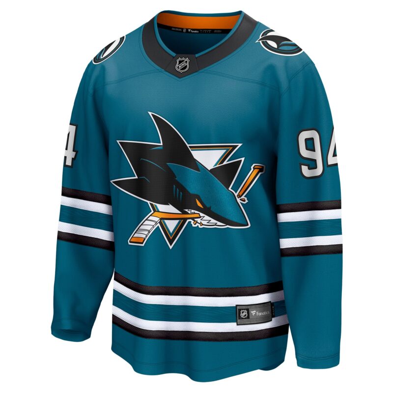 Alexander Barabanov San Jose Sharks Home Breakaway Player Jersey - Teal - Image 2