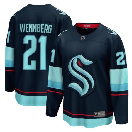Alexander Wennberg Seattle Kraken Home Breakaway Player Jersey - Navy