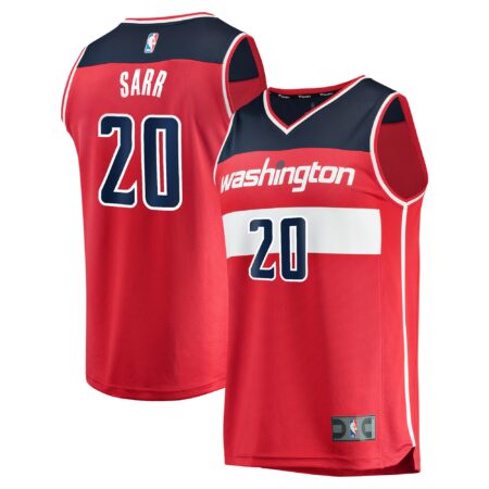 Alexandre Sarr Washington Wizards Fast Break Player Jersey - Icon Edition - Red