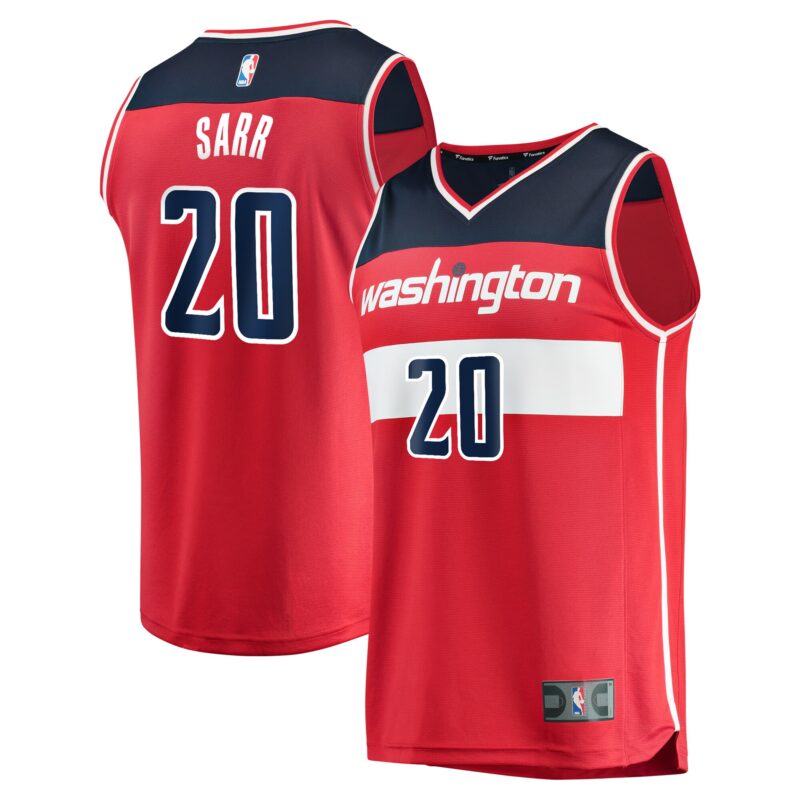 Alexandre Sarr Washington Wizards Fast Break Player Jersey - Icon Edition - Red