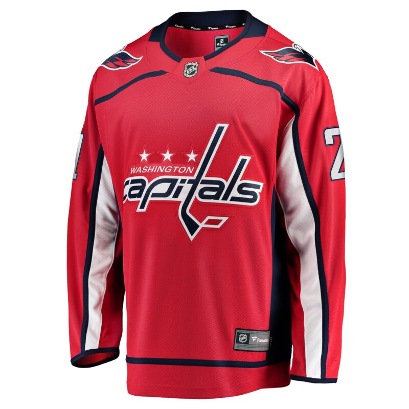 Aliaksei Protas Washington Capitals Home Breakaway Jersey - Red - Image 2