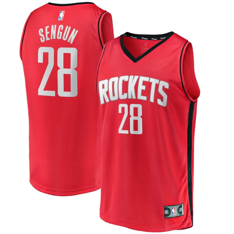 Alperen Sengun Houston Rockets Fast Break Jersey - Icon Edition - Red