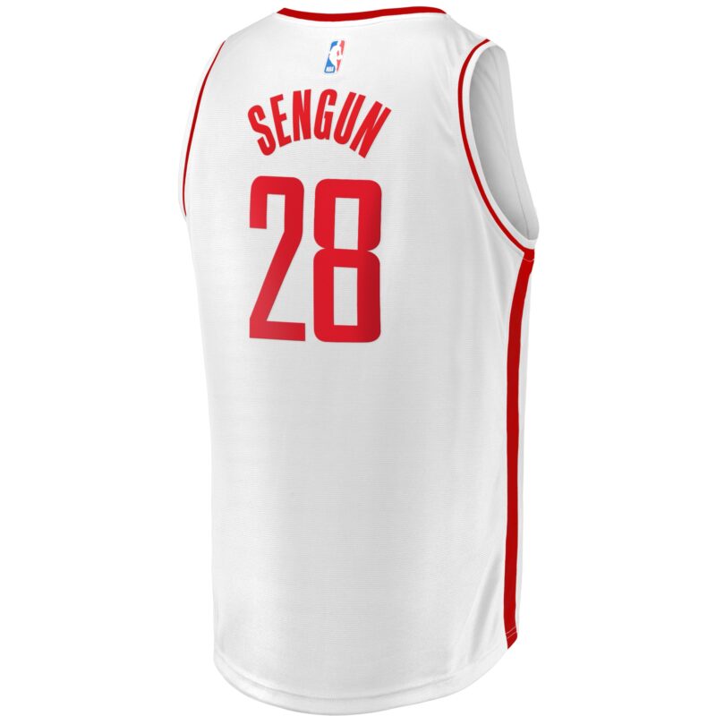 Alperen Sengun Houston Rockets Fast Break Player Jersey - Association Edition - White - Image 3