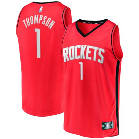 Amen Thompson Houston Rockets Fast Break Jersey - Icon Edition - Red