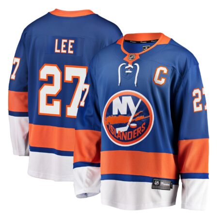 Anders Lee New York Islanders Home Premier Breakaway Player Jersey - Royal
