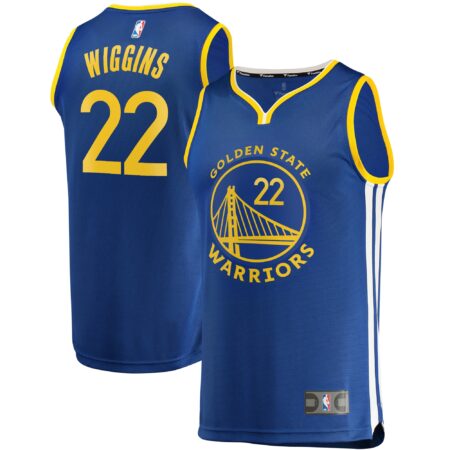 Andrew Wiggins Golden State Warriors Fast Break Jersey - Icon Edition - Royal