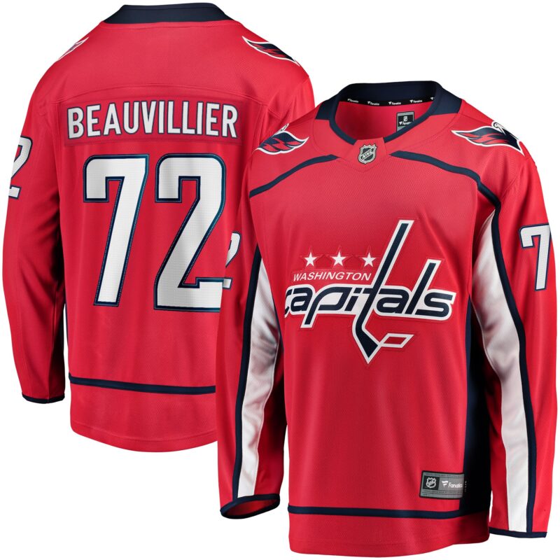 Anthony Beauvillier Washington Capitals Home Breakaway Jersey - Red