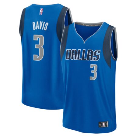 Anthony Davis Dallas Mavericks Fast Break Player Jersey - Icon Edition - Royal