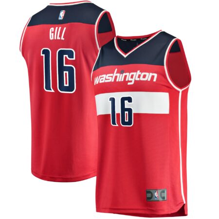 Anthony Gill Washington Wizards Fast Break Jersey - Icon Edition - Red