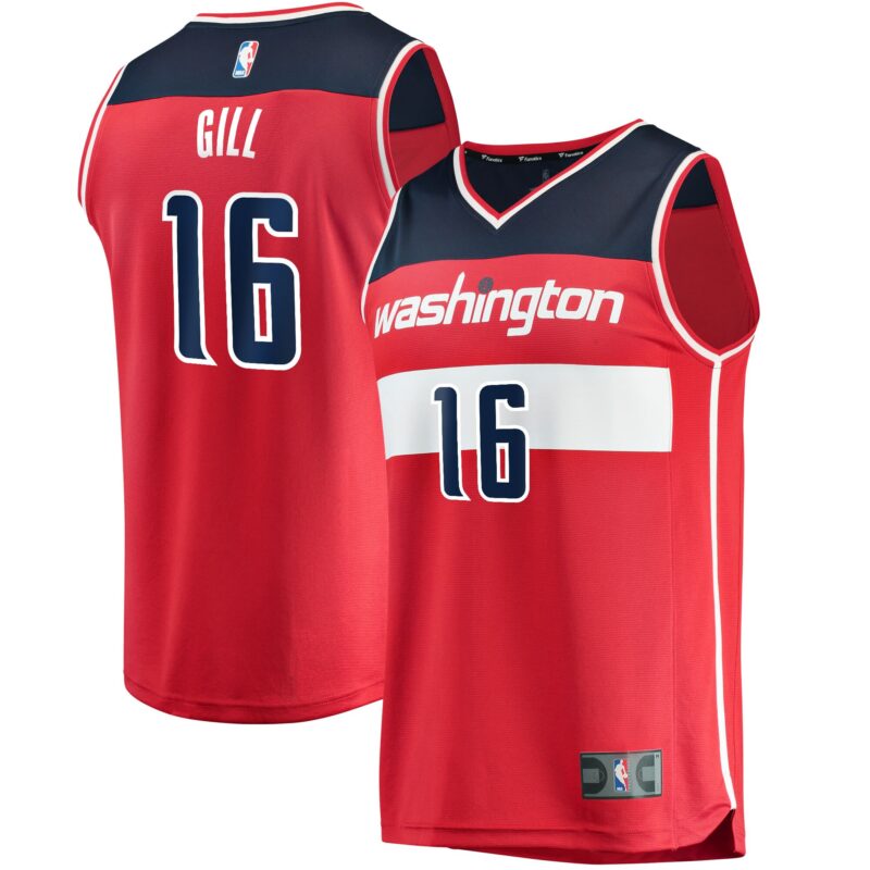 Anthony Gill Washington Wizards Fast Break Jersey - Icon Edition - Red