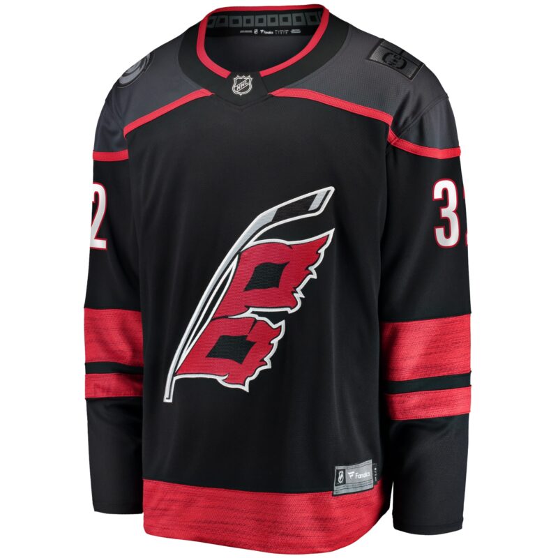 Antti Raanta Carolina Hurricanes Home Breakaway Player Jersey - Black - Image 2