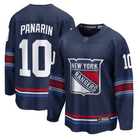 Artemi Panarin New York Rangers Alternate Premier Breakaway Player Jersey - Navy